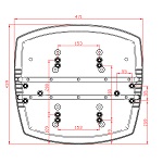 Office Chair Seat Inner - 'Chat'